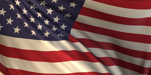 United States of America flag illustration