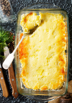 baked mashed potato