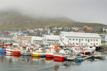 Honningsvåg, Nordkapp en Norvège