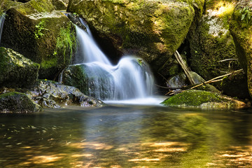 waterfall in the forest