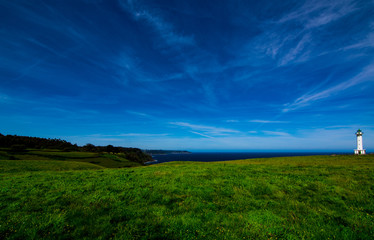 Faro de Luces, cerca de Lastres (Asturias)