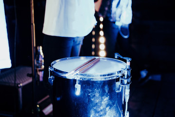 drums on stage