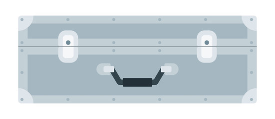 Iron case vector icon flat isolated