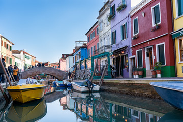 Fototapeta na wymiar Burano in Venice