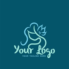 Beauty Woman Logo Template