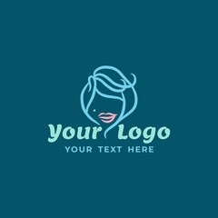 Beauty Woman Logo Template