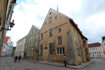 Fototapeta na wymiar Sights and the city of Tallinn in Estonia