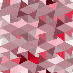 Vector Seamless pattern with geometric shapes