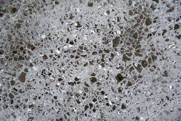 Nature at it's finest, showing off after the long winter with an ice looking mosaic. Seen in the spring as all the ice starts to melt and thaw showing beautiful, amazing sights. 