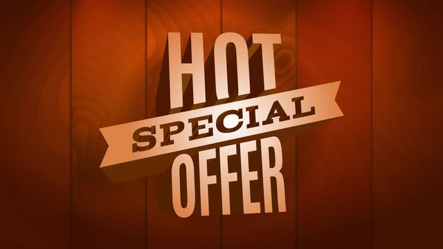 hot special offer sale for products on high demand or commercial business using striking visuals effects