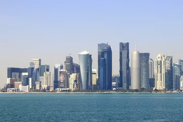 Foto op Plexiglas MIA Park à Doha, capitale du Qatar © Lotharingia