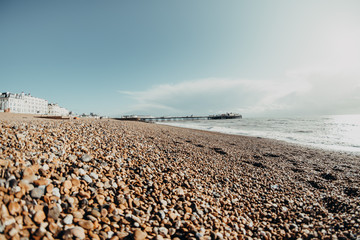 beach in Brighton UK