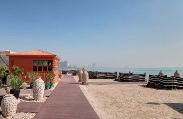 plages de Doha au Qatar