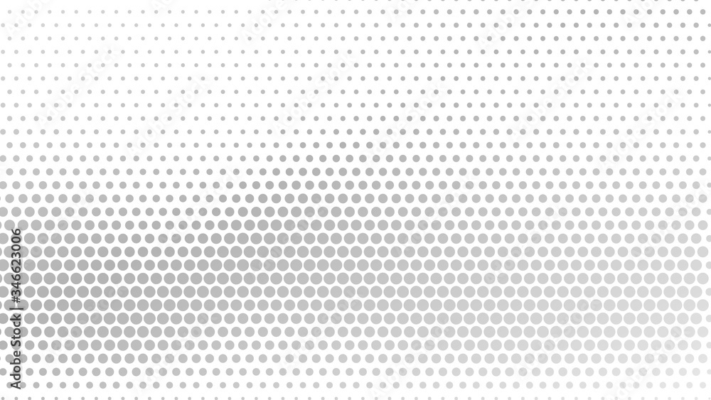 Poster abstract halftone wave dotted background. modern monochrome background. futuristic grunge pattern, d