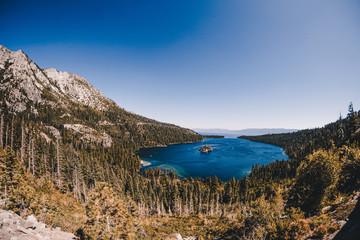 landscape at Lake Tahoe