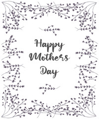 Fototapeta na wymiar Happy Mother’s day design greeting card. Vector illustration good for the mom holiday,poster,banner,invitation,postcard,wallpaper,background, brochure.