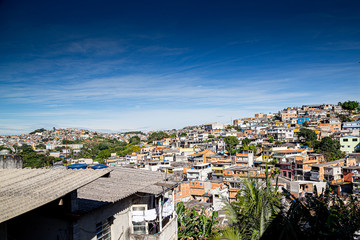 View of Jardim Angela slum.