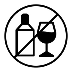 temporary restrictions imposed on bars and restaurants to stem the spread of coronavirus concept vector Icon design 