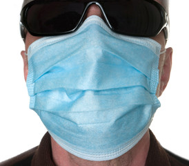 Protective mask and goggles Coronavirus protection