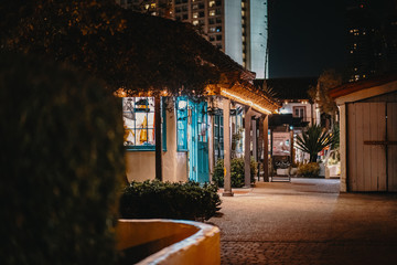 Gaslamp quartier in San Diego