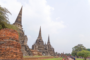 Ayutthaya archaeological Park, Wat Phra Si Sanphet - Thailand