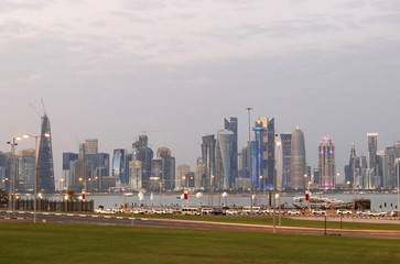 Fototapeta na wymiar centre historique de Doha