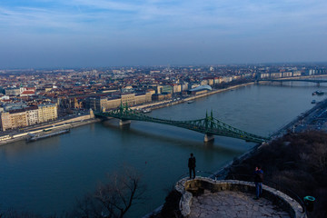 Obraz premium view of the river Danube