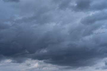 Obraz premium Lots of clouds covered the sky