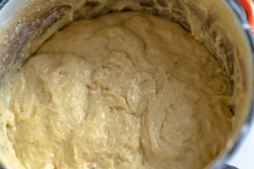 Ready-made dough for baking sweet buns