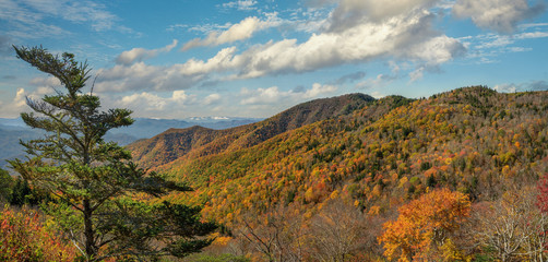 Smoky Mountain National Park in Autumn