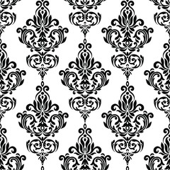 Obraz premium Oriental vector damask patterns for greeting cards and wedding invitations.