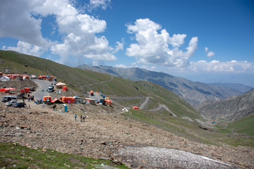 mountain landscape in the himalayas