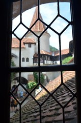 Scorcio vetrata castello Transilvania