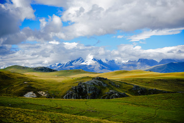 Mountain Landscape of Per&uacute;