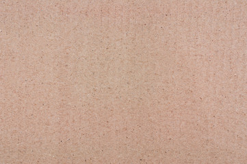 Sheet of blank brown cardboard. Background or texture