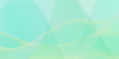 Abstract colourful aqua turkey petrol green curves background illustration 2d rendering