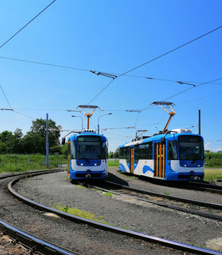 Vario trams in Ostrava