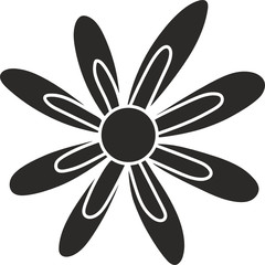 Simple Flower Floral Hand Drawing 