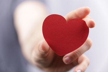 Fototapeta premium show heart icon social media