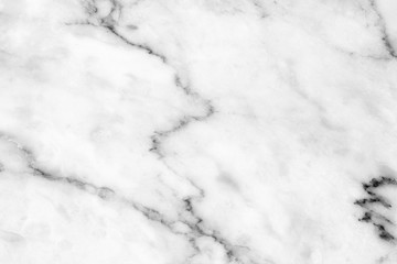 White marble texture background pattern with high resolution.
