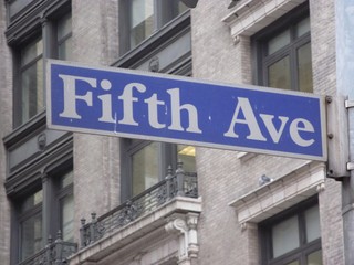 new york city street sign