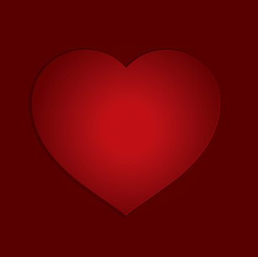 Heart Red Big  heart