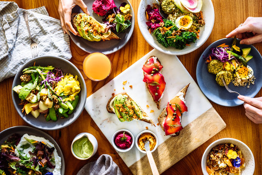 Overhead Healthy Feast