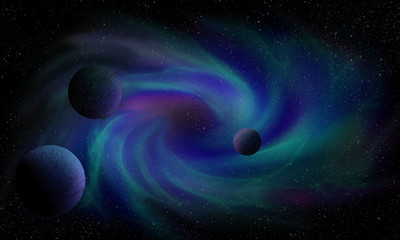 Fototapeta na wymiar Nebulosa 1 