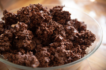 Enjambres de chocolate