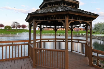 pavilion in the park