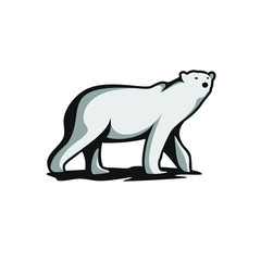 Fototapeta na wymiar polar bear vector illustration
