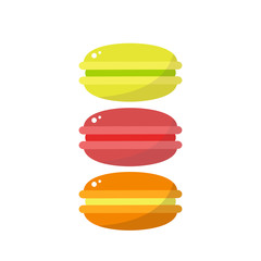 macaroon vector icons