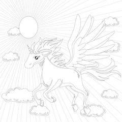 Obraz premium unicorn 