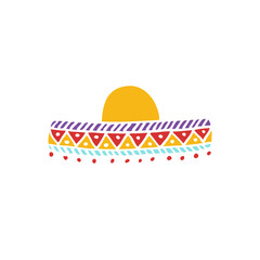 sombrero doodle icon